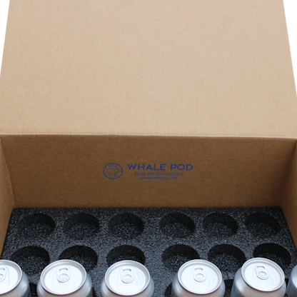 durable shipping boxes for 24 cans of beer 16oz 12oz
