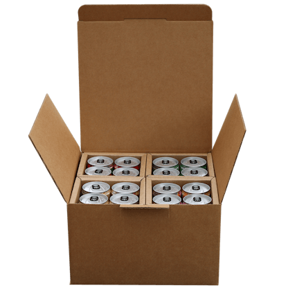 sleek can shipping boxes 16 pack slim 12oz