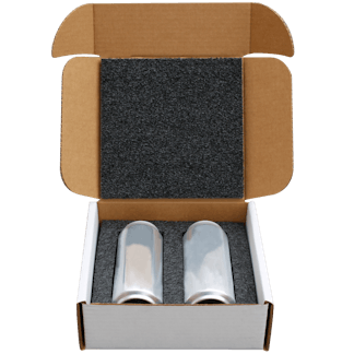 shipping boxes for 2 beverage cans 16oz sleek
