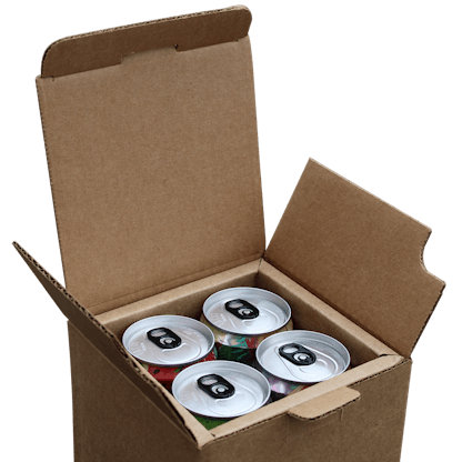 shipping boxes for 4 cans sleek slim cbd 12oz