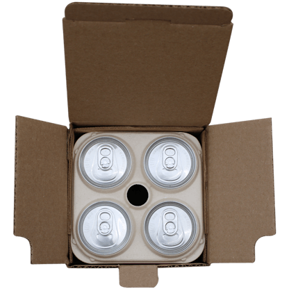 4 pack cardboard boxes 16oz cans