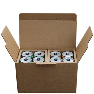 sleek can shipping boxes for 12oz cans seltzer wine