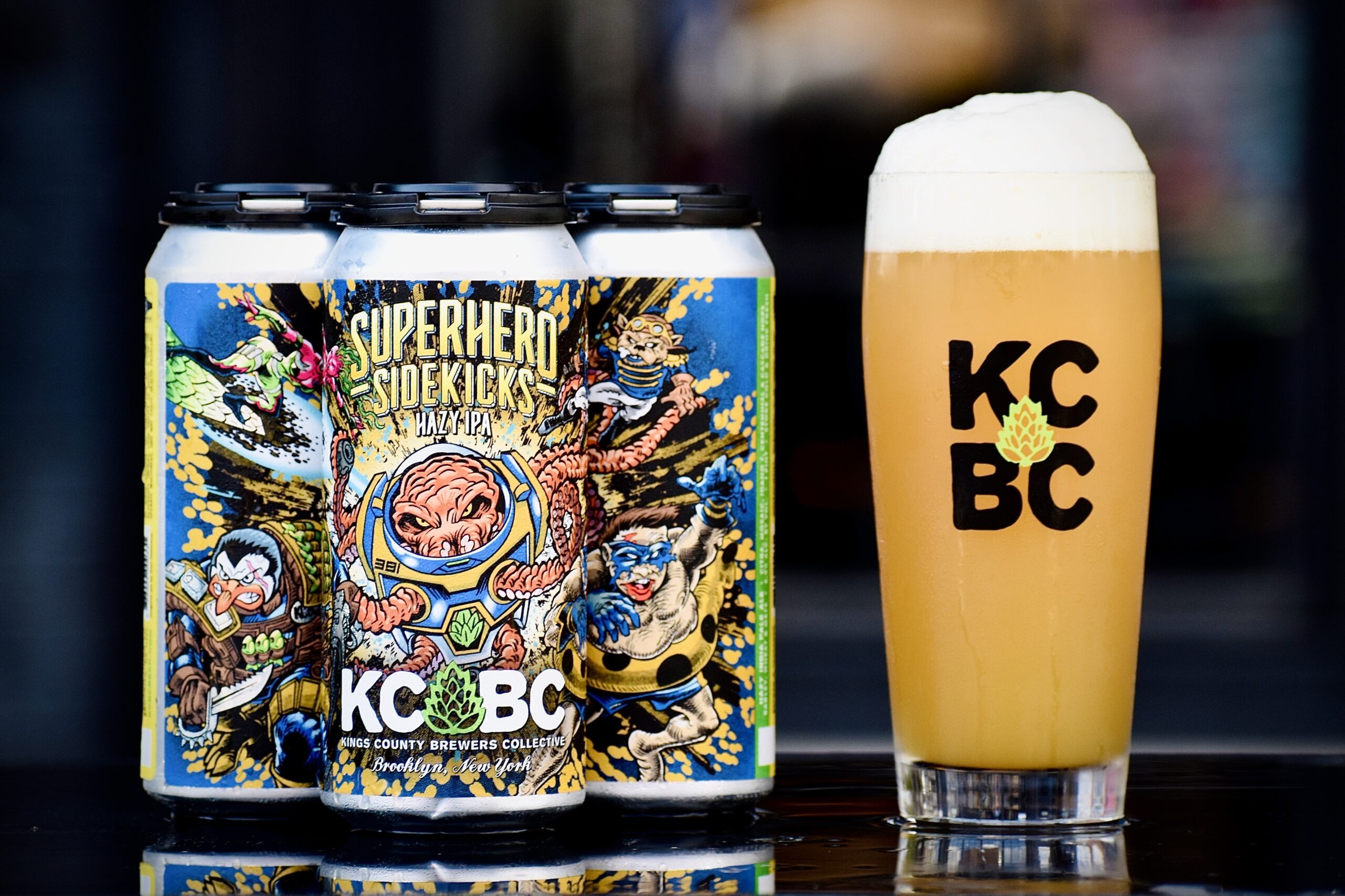 SUPERHERO SIDEKICKS - Hazy IPA - 6.9% - 4pk