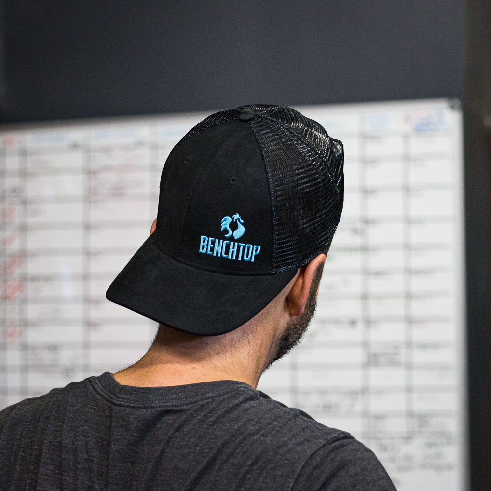 Embroidered Benchtop Trucker Hat | Benchtop Brewing Online Shop