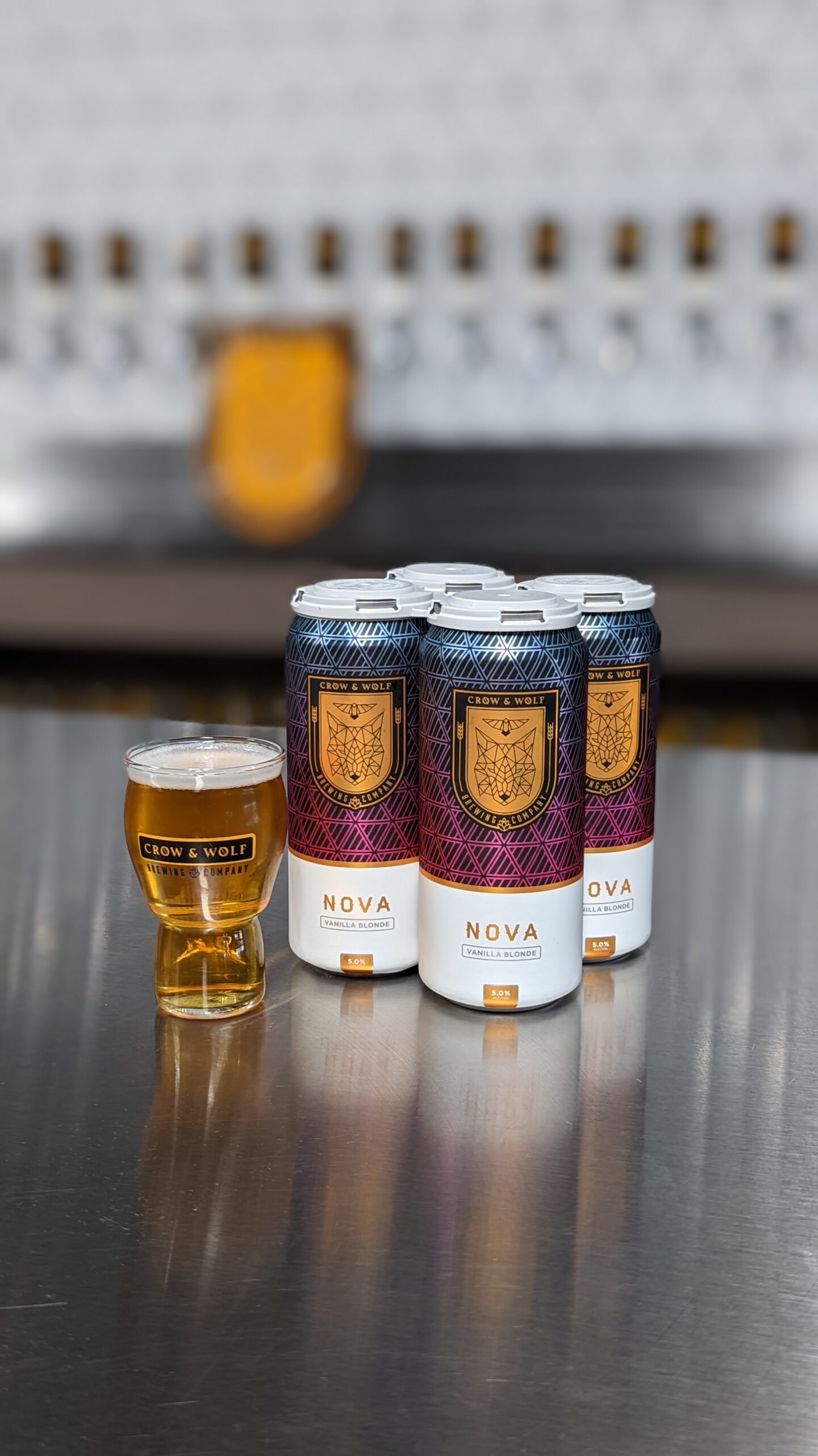 Nova, A Vanilla Blonde Ale 4 pack