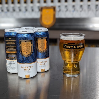Quarter Mile Kolsch, A German Kolsch Hybrid lager 4 pack
