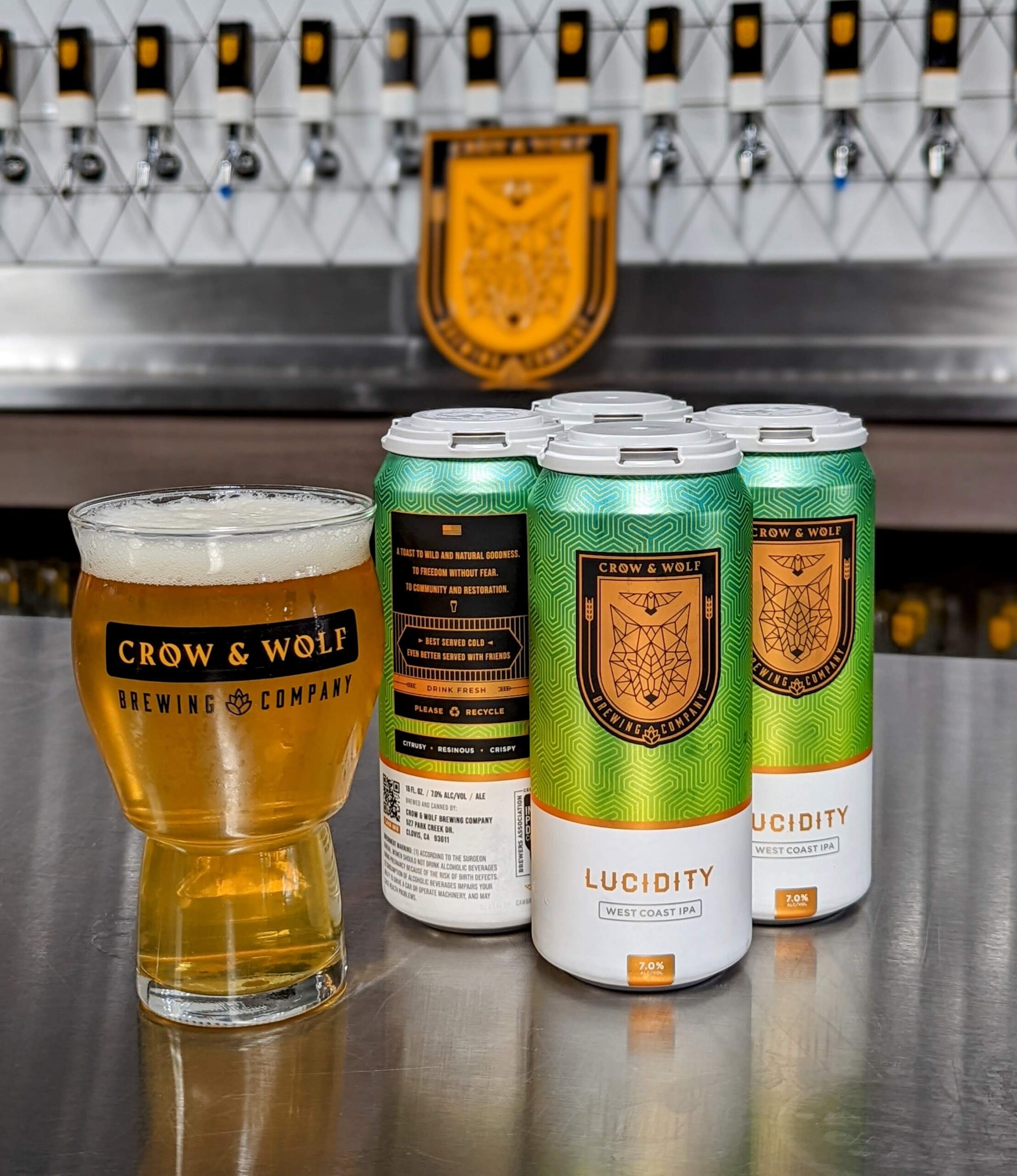 Lucidity, A west coast India Pale Ale 4 pack