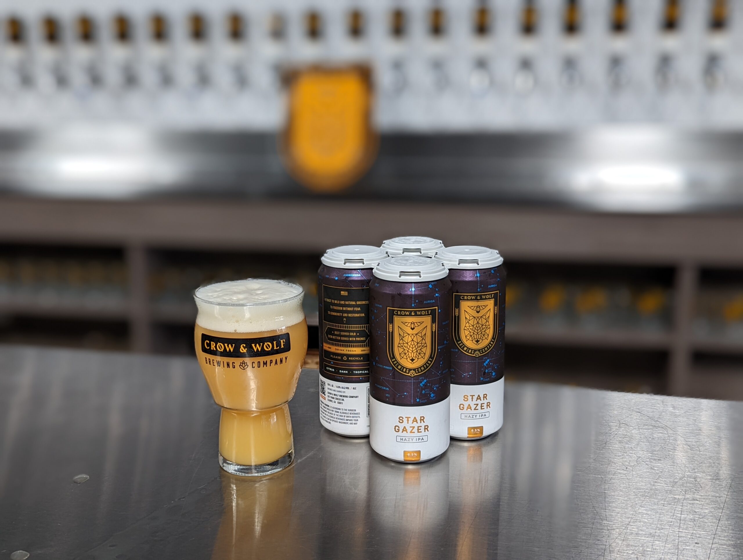 Stargazer, a hazy India Pale Ale 4 pack