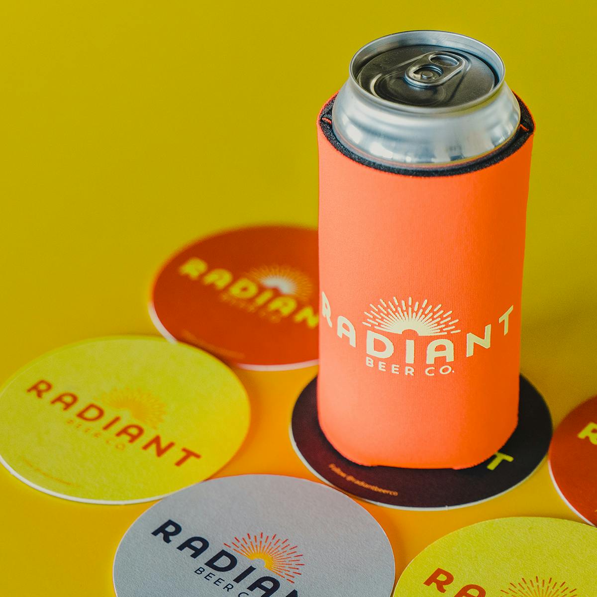 Radiant Can Cozy - Logo  Radiant Beer Online Shop