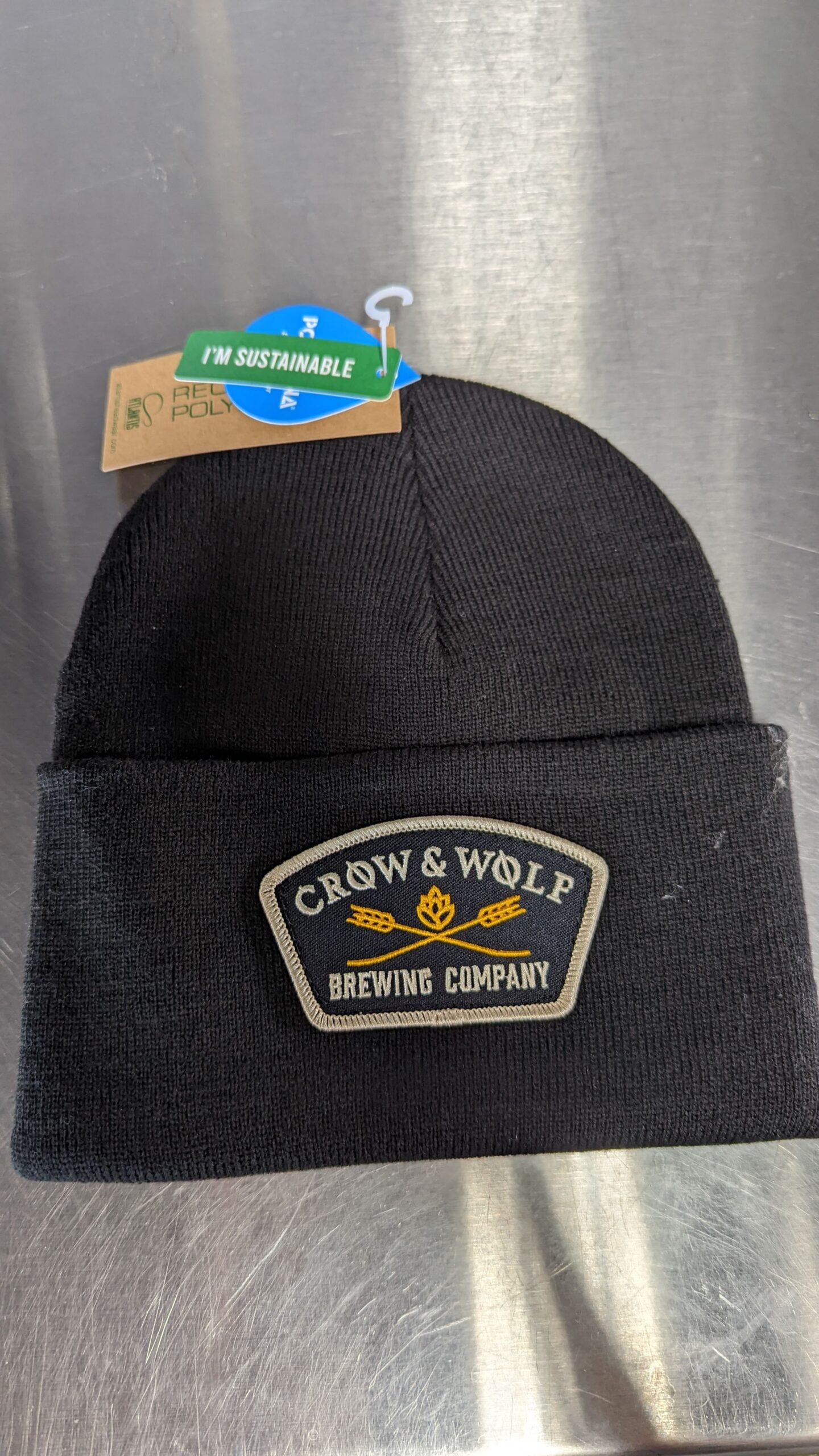 アパルトモン グッド グリーフ PATCHED KNIT BEANIE ブラウン King & Fifth Mens Slouchy Beanie | The Echo | Winter Beanie for