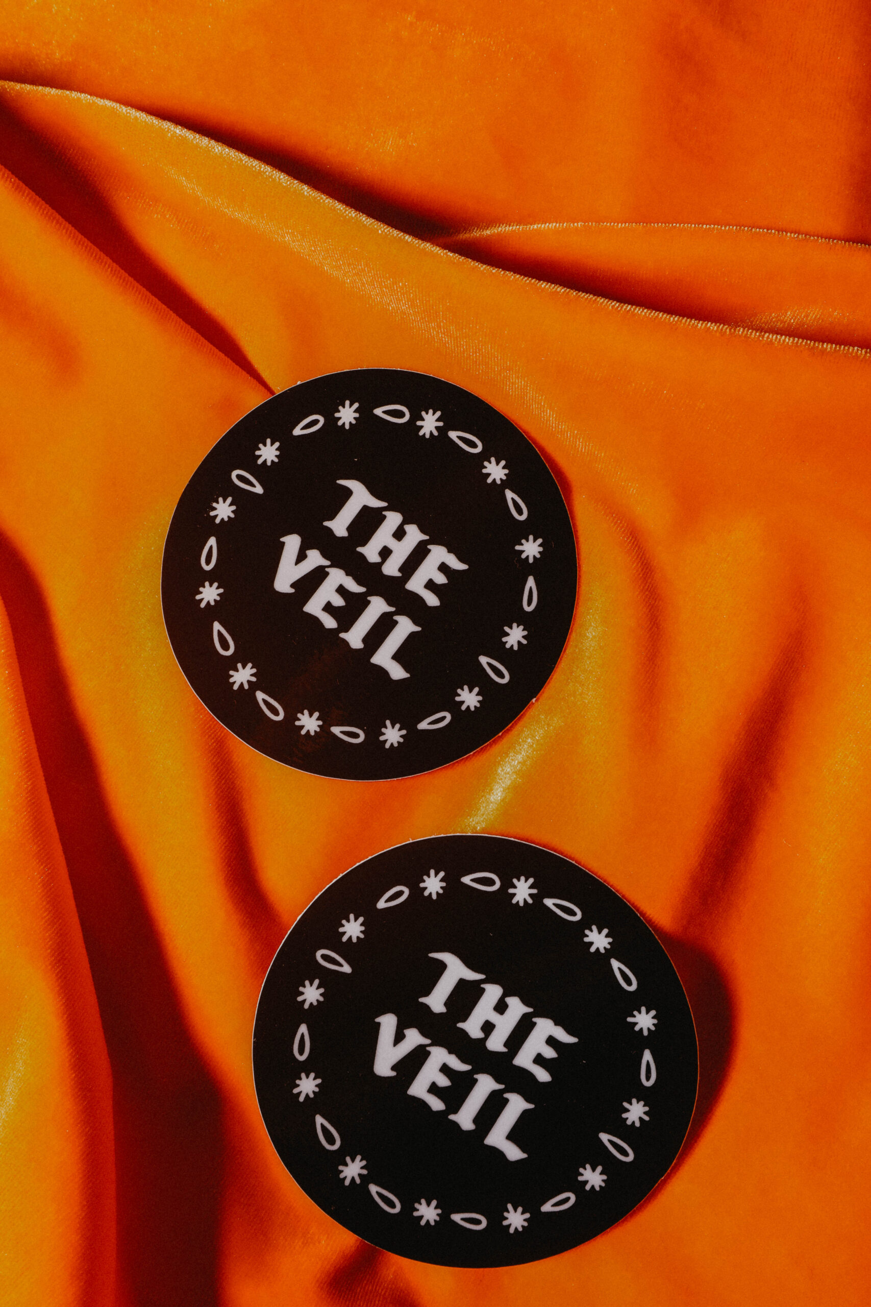 "The Veil" Sticker in Black