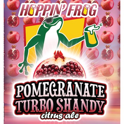 Pomegranate Turbo Shandy Citrus Ale Keg