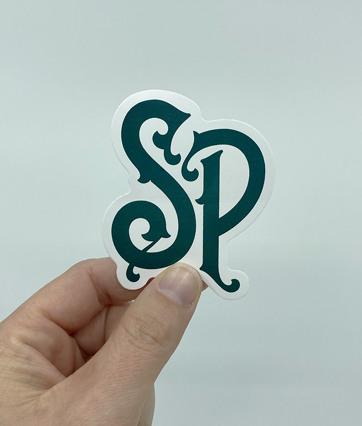 Sticker - SP logo Dark Green