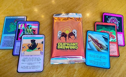 Oliphant Brewing Trading Cards and Booster Pack