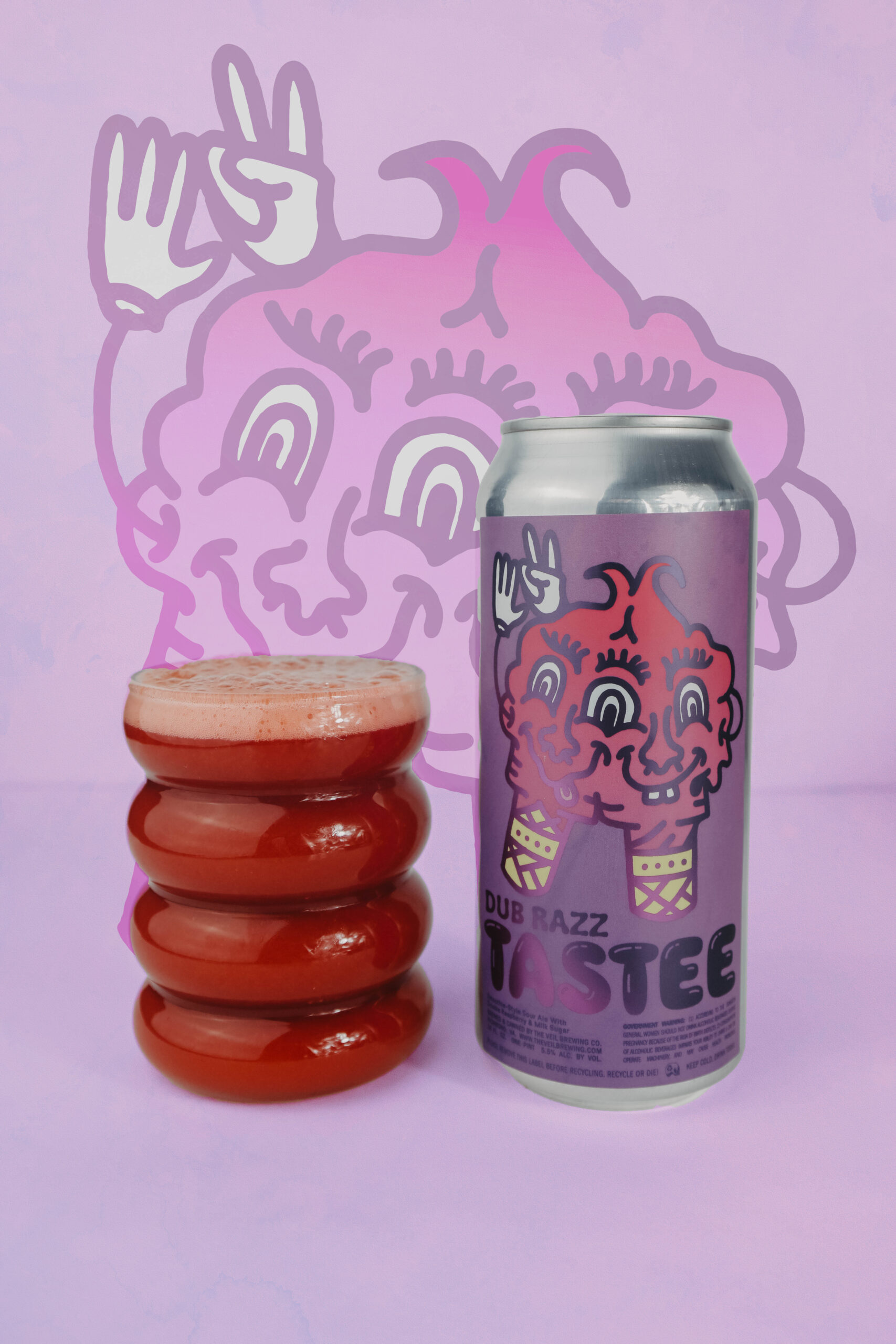 Dub Razz Tastee – 4pk 16oz cans | The Veil Brewing Online Shop