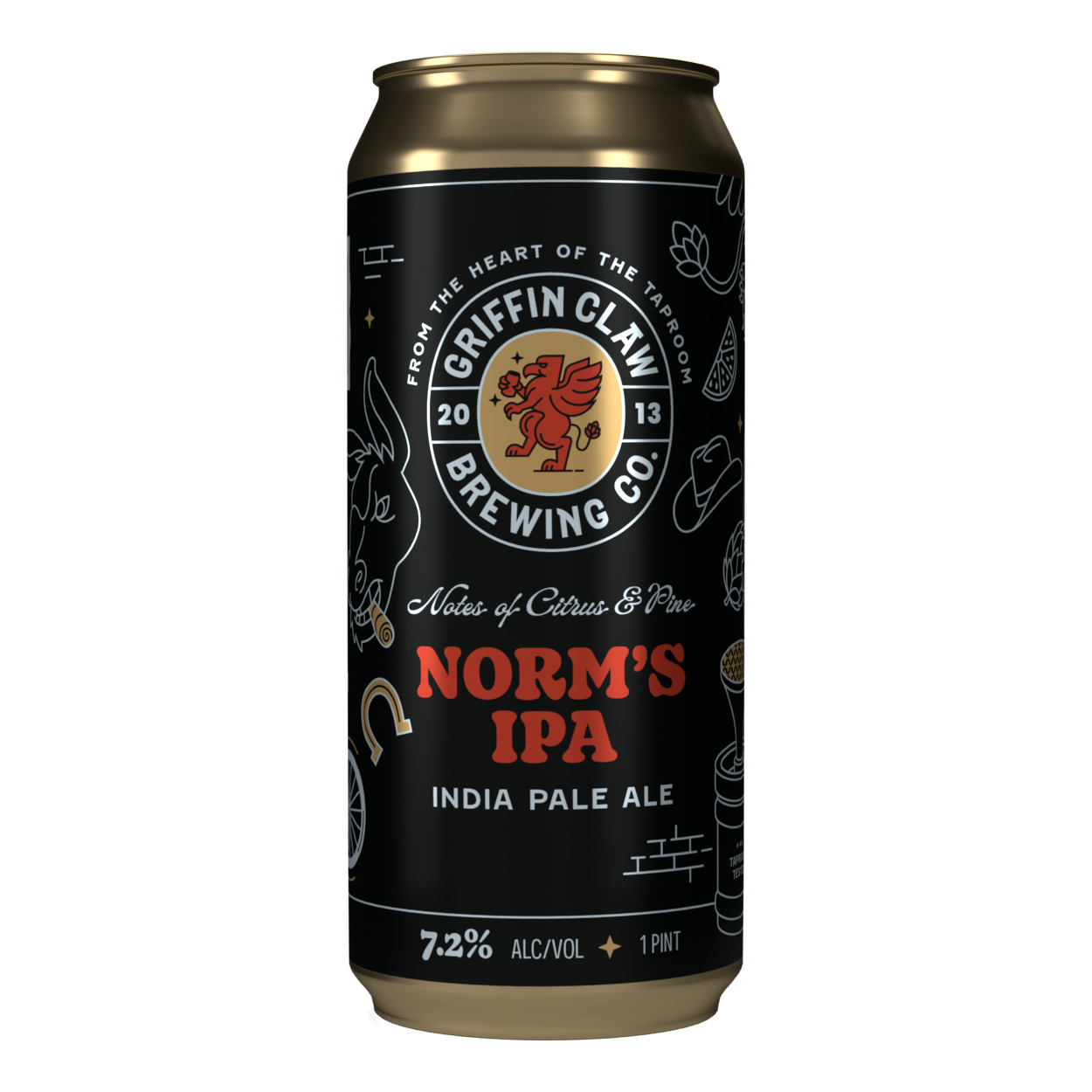 Norm's IPA - 4 Pack