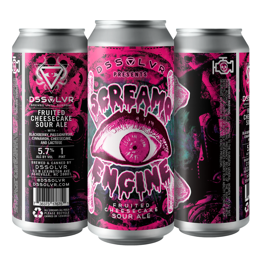 The Subtle Way 2枚　screamo スクリーモ Screamo Engine - Blackberry Passionfruit Cheesecake Sour | DSSOLVR