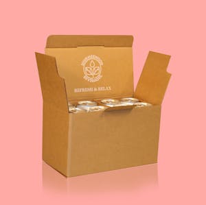 cbd thc infused seltzer shipping boxes for cans