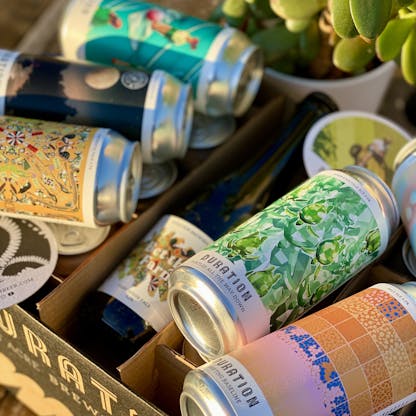 Duration Brewing cans