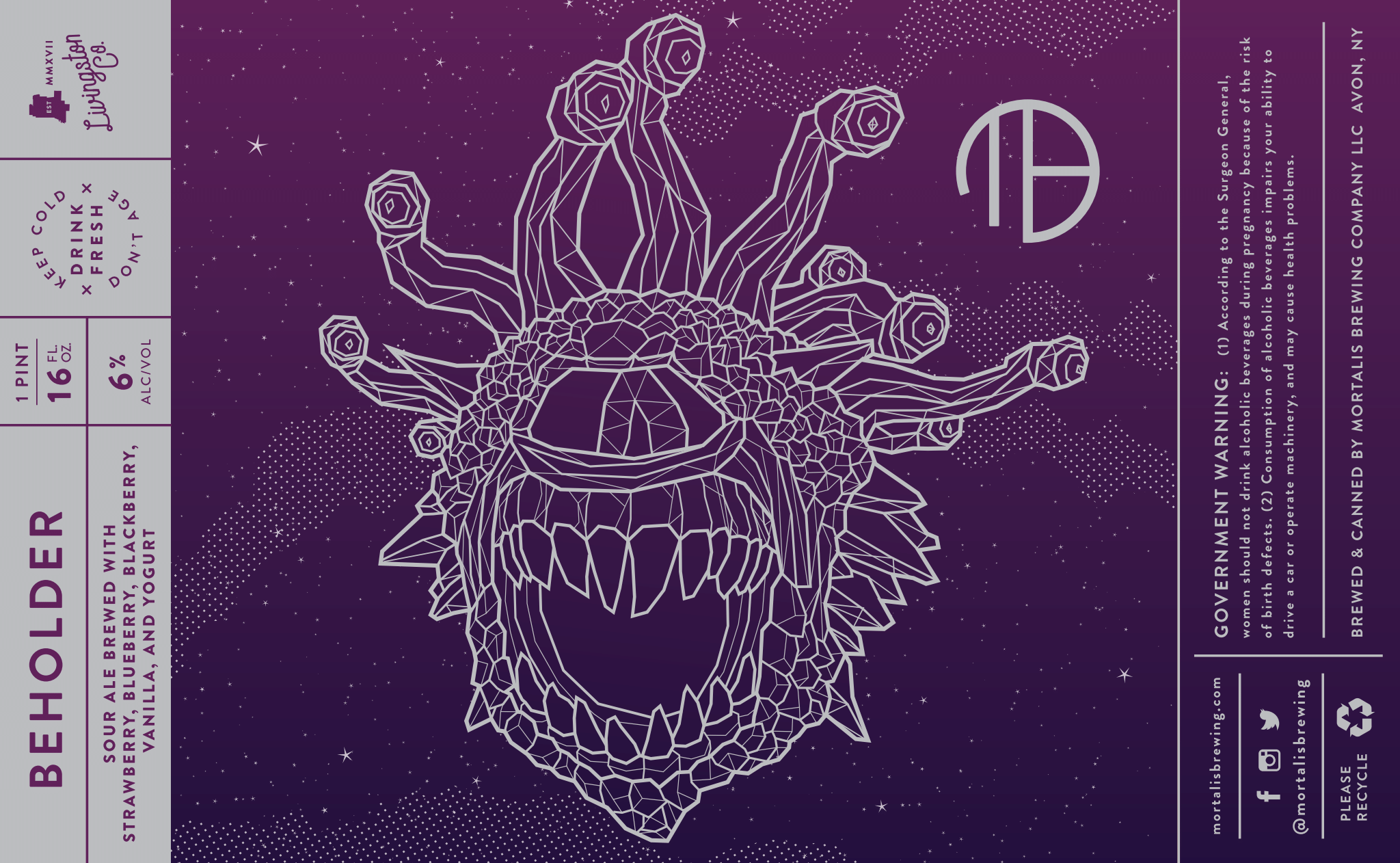 Beholder Can Label Art