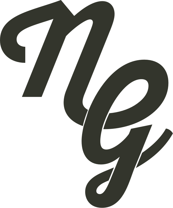 Newgrass Brewing icon logo in black