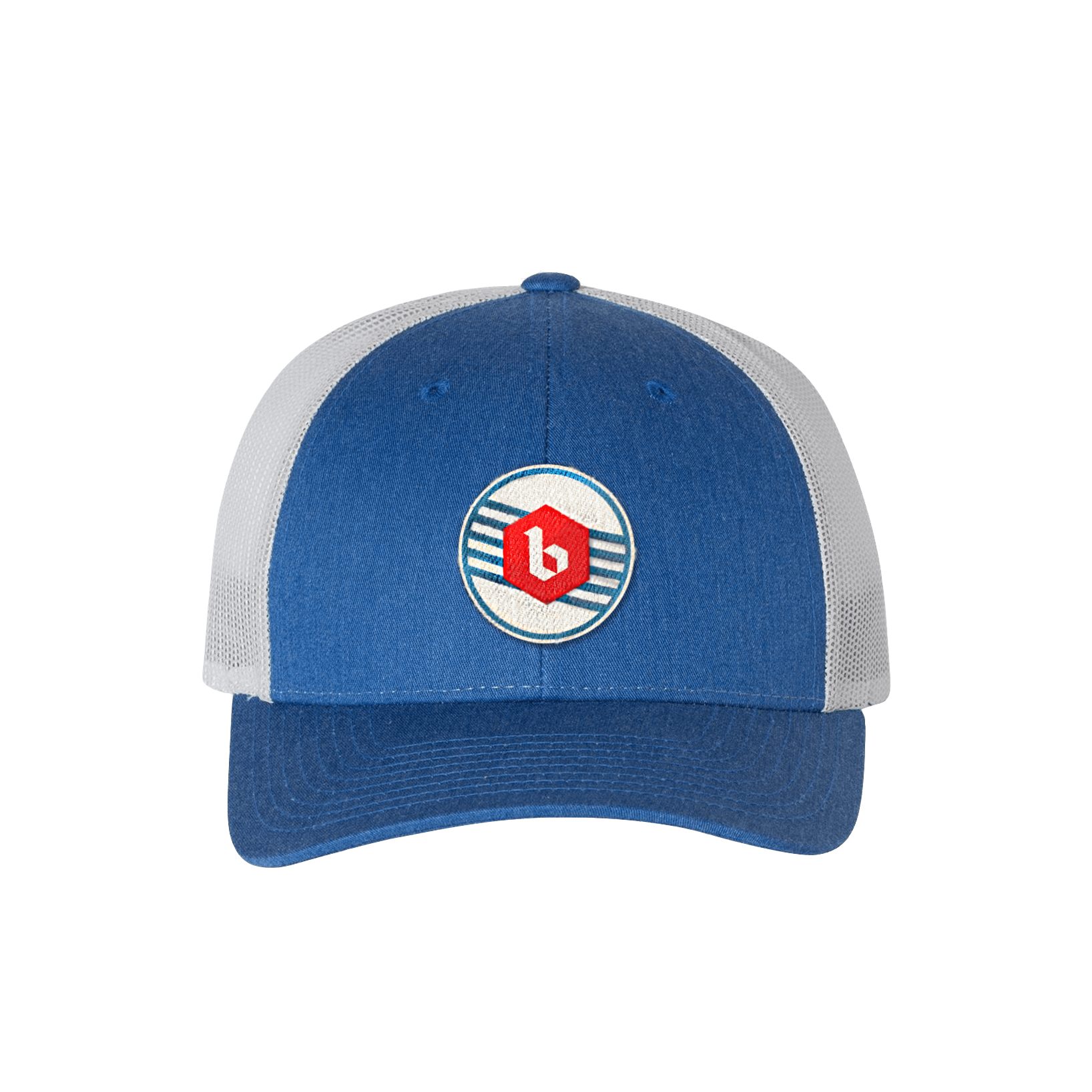 Trucker Hat - Blue/Silver | Bingo Brewing Online Shop