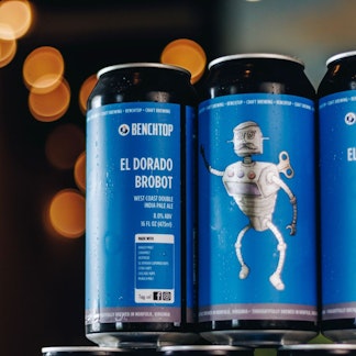 DDH Eldorado Brobot DIPA cans