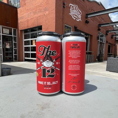 cans on the patio