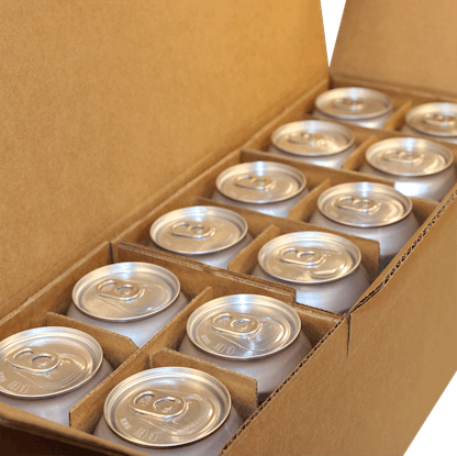 box dividers for cans 16oz partition cardboard