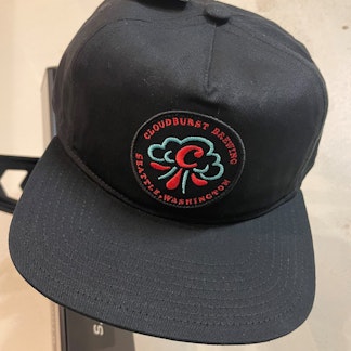 Black Flat Brim
