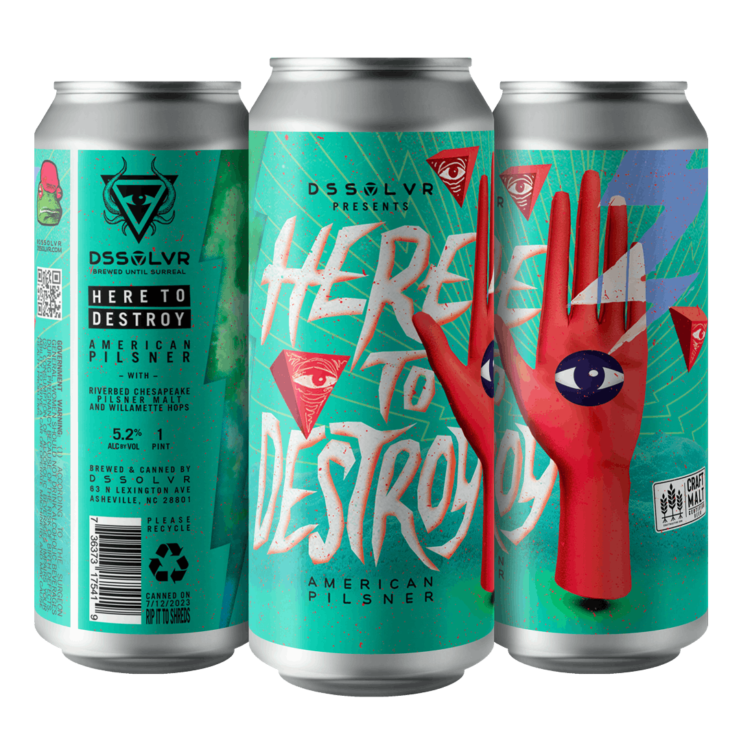 Here to Destroy American Pilsner DSSOLVR Online Shop
