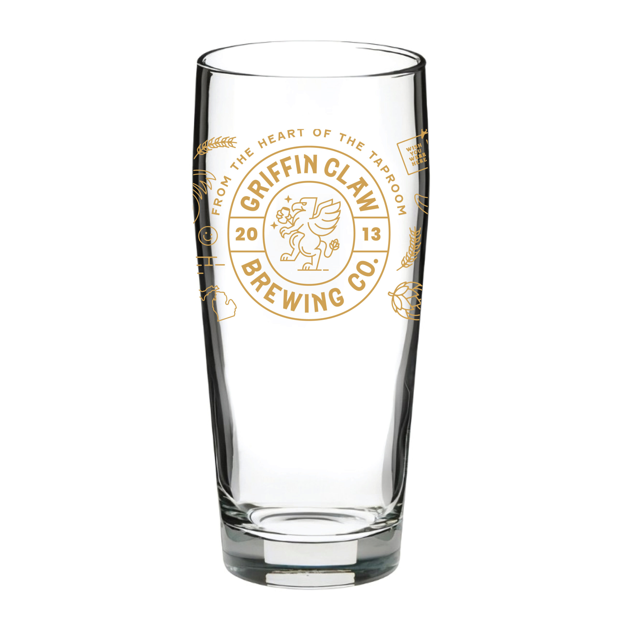 16oz. Pint Glass