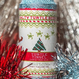 Turtle Tinsel Ornament