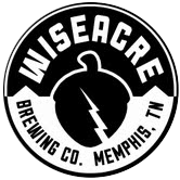 Wiseacre Brewing Company Black and white logo