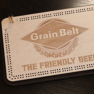 Grain Belt Schells brewery game board 