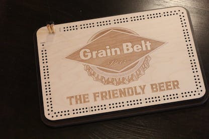 Grain Belt Schells brewery game board 