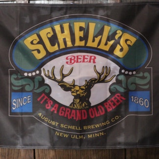 Grand Old Beer Flag from Schells