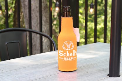 Schells Zip bottle coolers orange