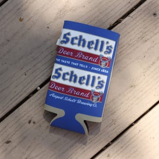 Schells brewery can coozie