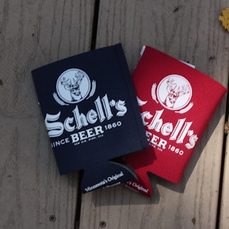 Two Schells brewery can coozie