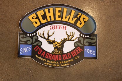 Grand Old Beer Flag from Schells