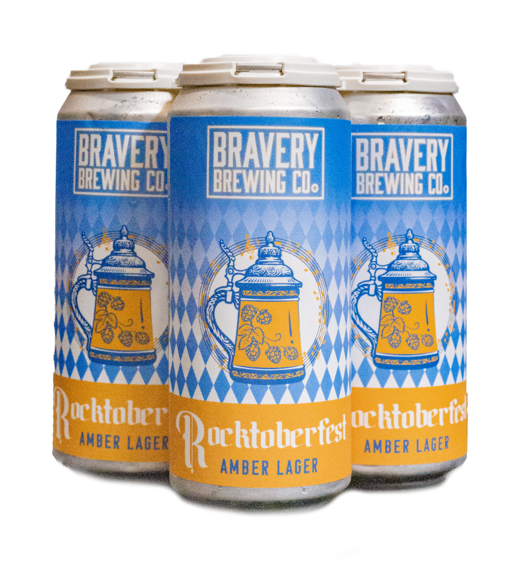 cans of Rocktoberfest Amber Lager 4-pack