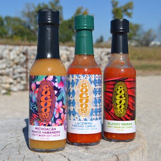 Hot sauce trio