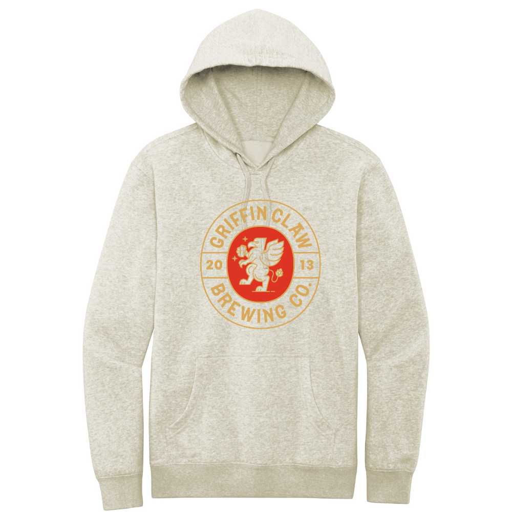 griffin zip up hooded sweatshirt