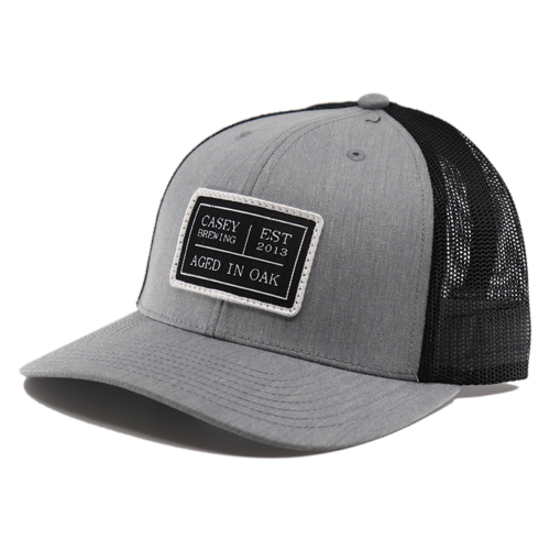 Aged in Oak Casey Brewing Grey Black Hat