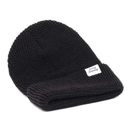 Casey Beanie Black Script