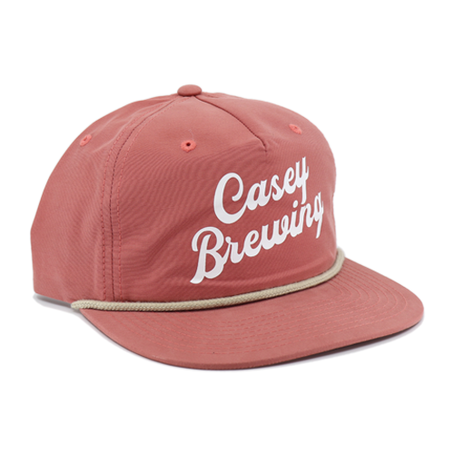 casey script hat salmon