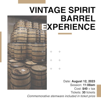 Casey Experience Spirit Barrel August