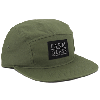 Farm to Glass Green Hat