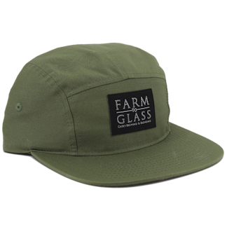 Farm to Glass Green Hat